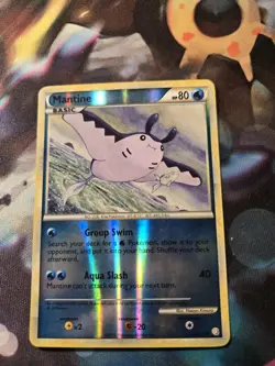 Mantine 45/123 Heartgold & Soulsilver Reverse Holo Uncommon Pokemon TCG Card NM - Image 1