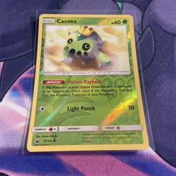 19/168 Cacnea Common Reverse Holo: Pokemon Trading Card Game Celestial Storm - Image 1