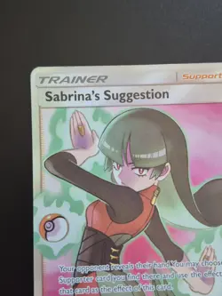 Pokemon TCG Card - Sabrina’s Suggestion Full Art 181/181 - Sun & Moon Team Up - Image 4
