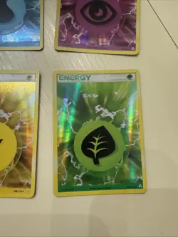 Pokemon Holon Phantoms Energy Holo Rare Card Lot Of 6 Stamped Reverse NM - Image 4