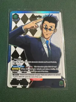 Union Arena Hunter X Hunter Leorio R* Card - Image 1
