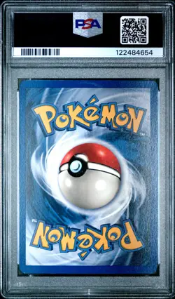 Pokemon Card Gyarados 6/102 Holo Foil Base Set 1999 PSA 8 NM-MT - Image 2