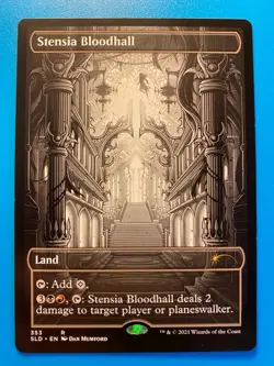 MTG 1x Stensia Bloodhall # 353 Secret Lair Drop Magic the Gathering Card x1 NM - Image 1