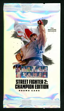 PSA Street Fighter 2 Promo Card Pack Champion Edition CLEAN MAGAZINE FRESH! - Image 1