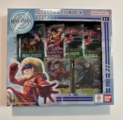2025 One Piece Card Game Illustration Box Vol 3 Bandai NO RESERVE!! - Image 1