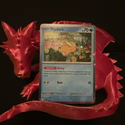 Pokemon Mega Evolution Psyduck Promo 007 Card Near Mint - Image 1