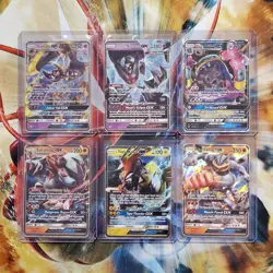 Lunala + Alolan Muk + Lycanroc + Machamp + 2 more GX - Pokemon Cards - Lot #494 - Image 1