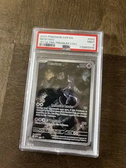 2023 Pokemon SVP en Mewtwo #052 Ultra-Premium Mint PSA 9 Card - Image 1
