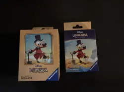 Disney Lorcana - Scrooge McDuck - Deck box and card sleeves - Image 1