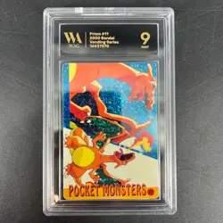 Prism Charizard #11 Pokemon Card WAG Mint 9 2000 Bandai Pocket Mosters TCG CCG - Image 1