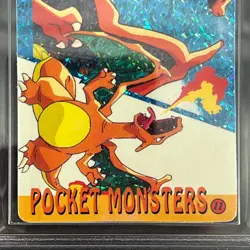 Prism Charizard #11 Pokemon Card WAG Mint 9 2000 Bandai Pocket Mosters TCG CCG - Image 4