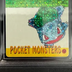 Prism Bulbasaur #54 #46 Pokemon Card WAG Near Mint 8 2000 Bandai Vending Series - Image 5
