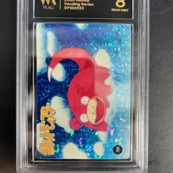Prism Slowpoke #308 Pokemon Card WAG Near Mint 8 Japanese 2000 Bandai TCG CCG - Image 3