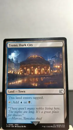 Treno, Dark City Non-Foil Land Common [NM] - MTG FIN - Image 1