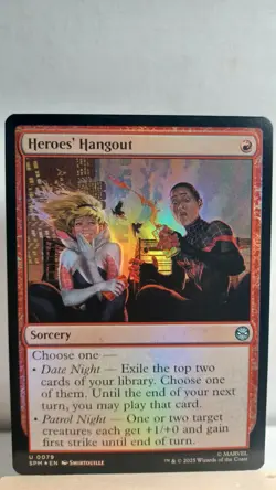 Heroes' Hangout Foil Uncommon [NM] - MTG SPM - Image 1
