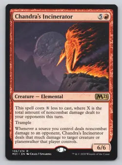MTG - Chandra's Incinerator - Core Set 2021 (M21) -H385 - Image 1