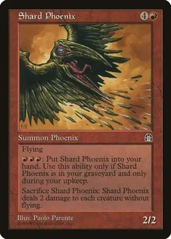 MTG - Shard Phoenix - Stronghold - Magic the Gathering - Image 1
