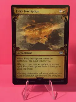 Fiery Inscription Universes Beyond: the Lord of the Rings: Tales of Middle-Earth - Image 1