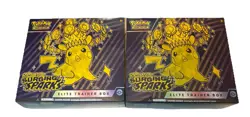 (2) x Pokemon TCG Surging Sparks Elite Trainer Box ETB Factory Sealed - Image 1