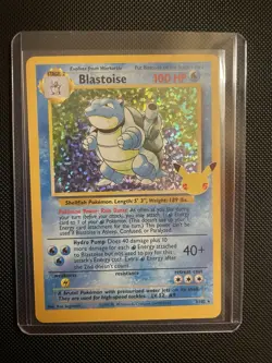 Pokemon TCG Blastoise 3/102 Holo 25th Anniversary Celebrations - Image 1