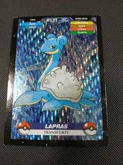 Pokemon 2024 Crealaser Database Peru Holo Lapras 131 US Seller - Image 1
