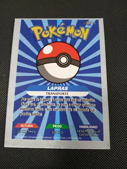 Pokemon 2024 Crealaser Database Peru Holo Lapras 131 US Seller - Image 2