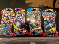 Lot of 50 Pokemon Mega Evolution Sleeved Booster Packs - Image 2