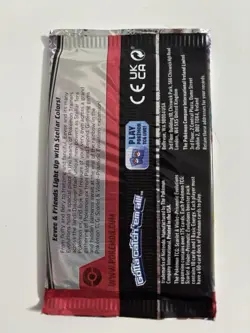 22.3g! HEAVY Prismatic Evolutions Booster Pack Pokemon TCG -Vaporeon Artwork NEW - Image 3