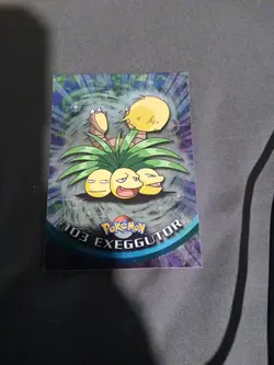 Pokemon Vintage Topps Exeggutor Foil #103 Rare Blue Label LP English - Image 1