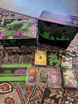 ✨ Pokemon Shrouded Fable ETB Elite Trainer Box Opened - No Packs! ✨ - Image 1