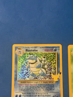 Pokemon Blastoise & Venusaur Holos Celebrations Classic Collection 2021 Mint - Image 4