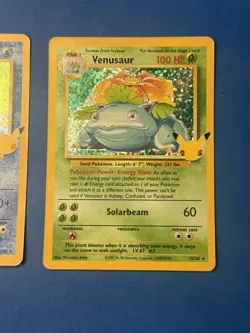 Pokemon Blastoise & Venusaur Holos Celebrations Classic Collection 2021 Mint - Image 5