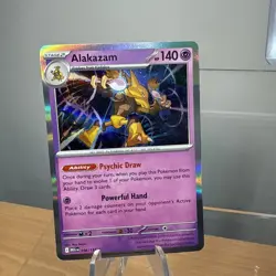 Pokemon TCG ALAKAZAM Lot (4) Cosmos Holo Foil Promo - Image 3