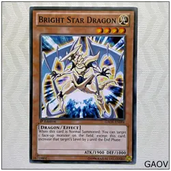 Bright Star Dragon - GAOV-EN094 - Common 1st Edition Yugioh - Image 1