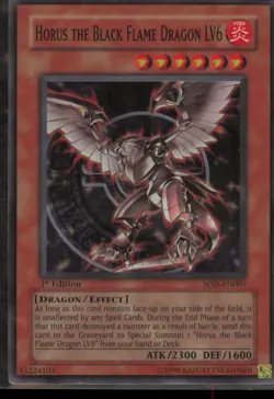 Horus LV6 - SOD-EN007 - Super Rare - 1st Edition - NM - Yugioh - Image 1