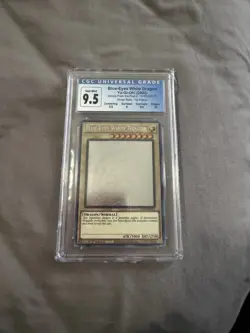 Yu-Gi-Oh Blue-Eyes White Dragon Ghost Rare 1st Edition GFP2-EN175 Cgc Gem Mint - Image 1