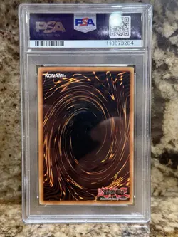 Yu-Gi-Oh! PSA 5 EX- Blue-Eyes White Dragon 1st Edition Super Rare- (SKE-001) - Image 2