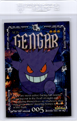 Gengar Peruvian Halloween Pokemon Card - Image 1