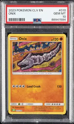 2023 POKEMON CLV-TRADING CARD GAME CLASSIC VENUSAUR & LUGIA EX DECK ONIX PSA 10 - Image 1