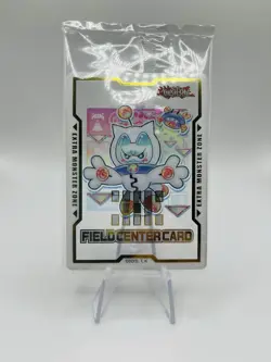 Yugioh tcg Justice Hunters Yummy Snatchy Field Center Card Promo - Sealed - Image 1