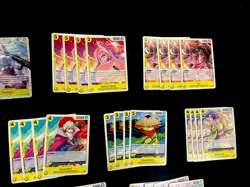 One Piece TCG Yamato Green Yellow Op06 Competitive Deck (60 Cards) - Image 3