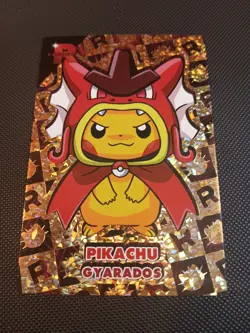 Pikachu Poncho Gyarados Gold Holo Team Rocket Card Database Peru - Image 1