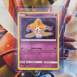 Shining Jirachi - 42/73 - Shiny Holo Rare - Pokemon Card - Lot #509 - Image 1