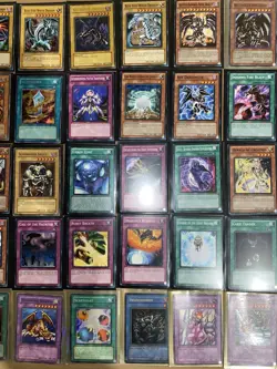 Vintage Yu-Gi-Oh! TCG Mixed Card Lot Of 55 Blue Eyes, Red Eyes Dragon & More - Image 3