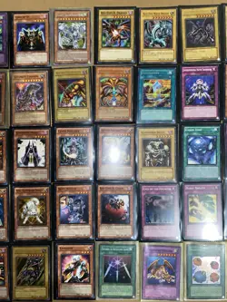 Vintage Yu-Gi-Oh! TCG Mixed Card Lot Of 55 Blue Eyes, Red Eyes Dragon & More - Image 4