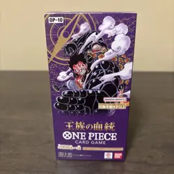 ONE PIECE Card Game Royal Blood Japanese OP-10 Booster Box OP10 SEALED Unopened - Image 1
