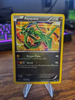 Rayquaza Dragon Vault Holo Rare 11/20 NM-/LP+ 2012 Pokemon Card - Image 2