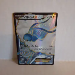 Pokemon TCG Altaria EX Full Art Ultra Rare Card 123/124 XY Fates Collide - Image 1