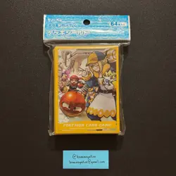 Pokemon Center Japan HISUI DAYS Volo & Voltorb Card Sleeves 64 COUNT ~ US SELLER - Image 1