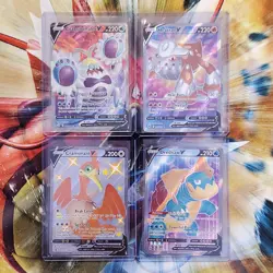 Crabominable V + Heatran V + Cramorant V + Drednaw V - Pokemon Cards - Lot #507 - Image 1